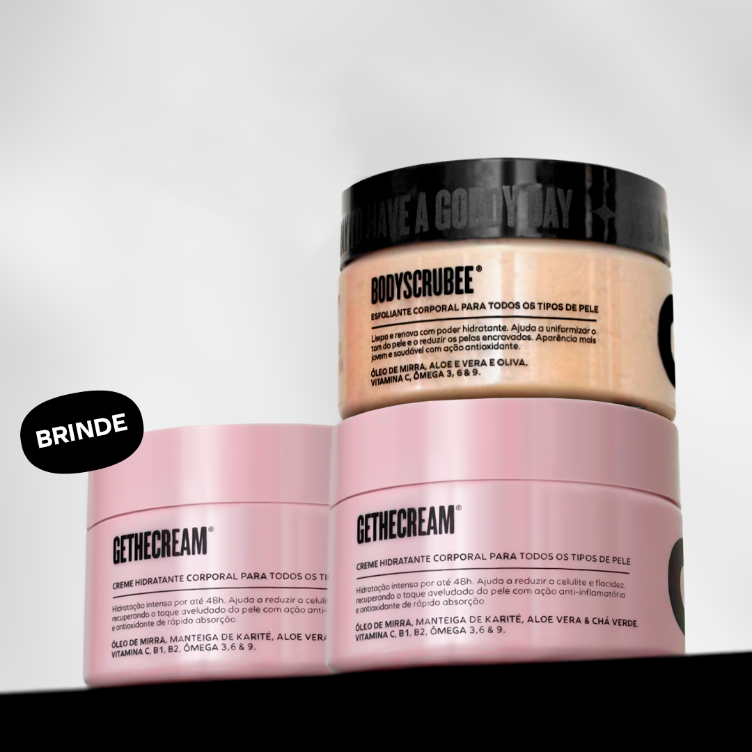 Kit Body Essentials + (1 Gethecream BRINDE)